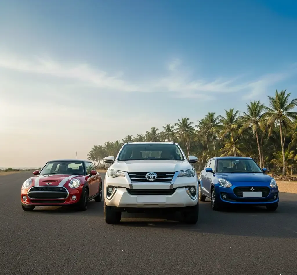 car rentals in goa