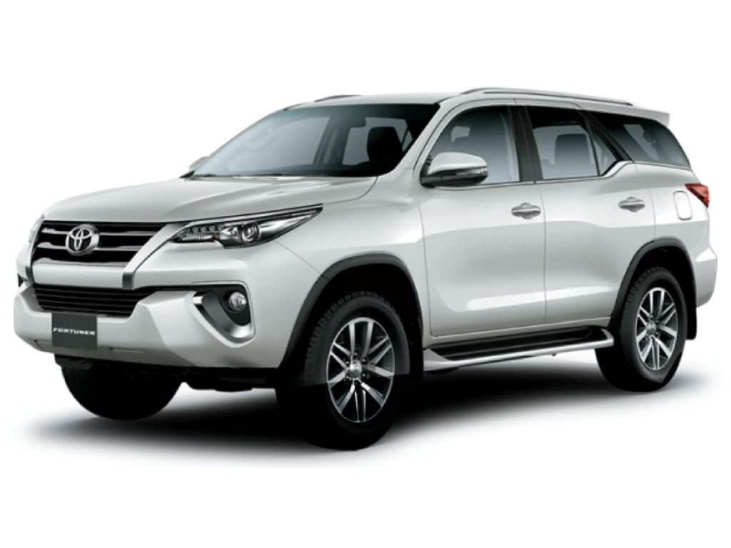 fortuner for rent in goa