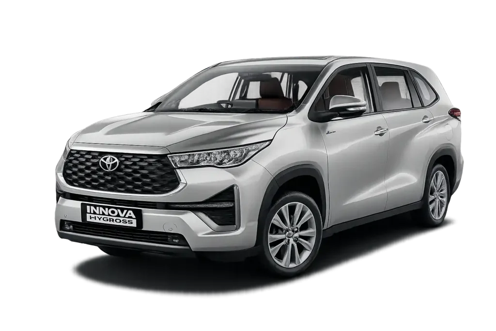 toyota innova hycross car rental in goa